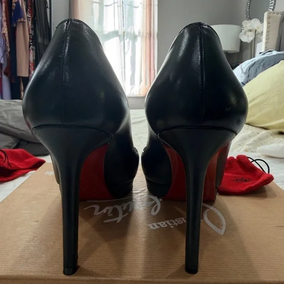 ✨ Christian Louboutin Rare & Retired Pigalle Plato 36.5  — 6.5 - Picture 9 of 13